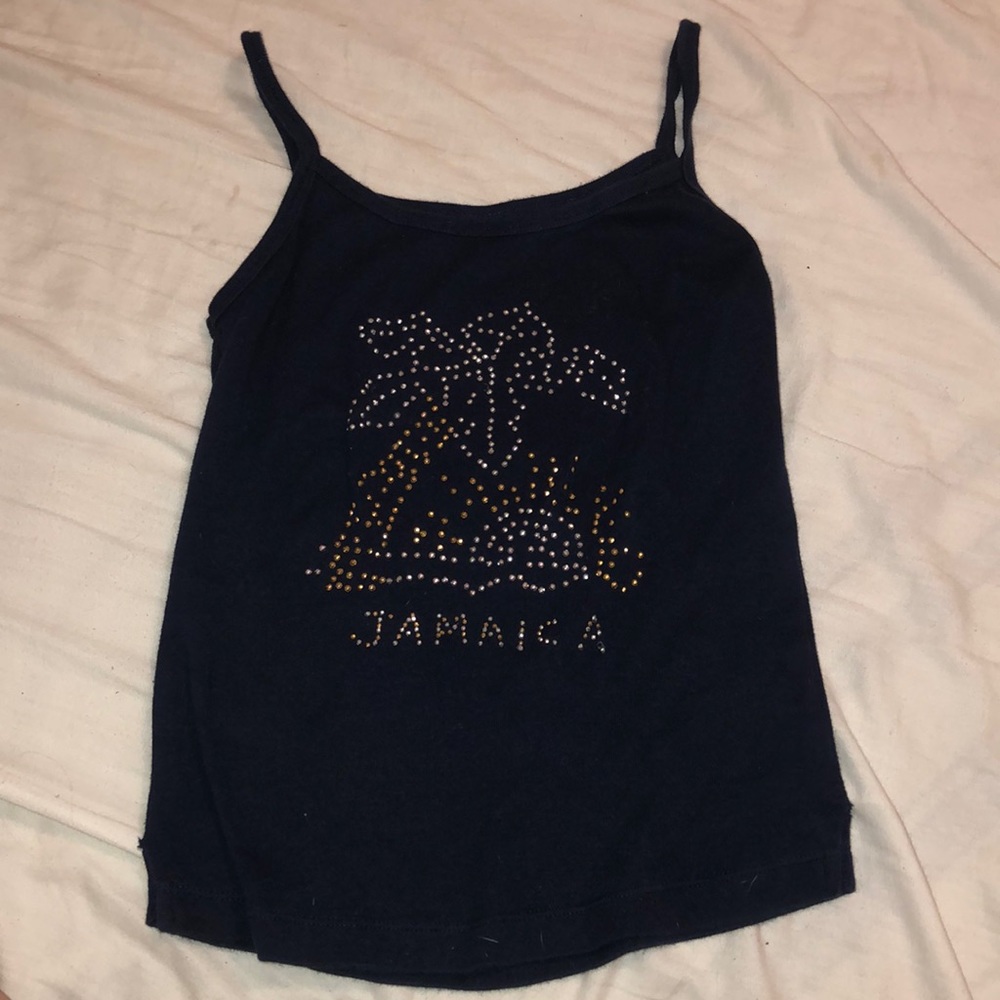 Sparkly Jamaica tank top